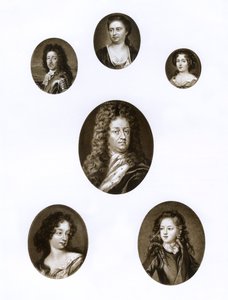 Group of Royal Portraits, Late 17th - Early 18th Century