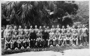 Group Portrait of C Company, 2nd Battalion the Kings Regiment, Iraq by Unbekannt