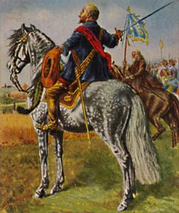 Gustav Adolf 1594-1632. After the Painting by W. Camphausen, 1934