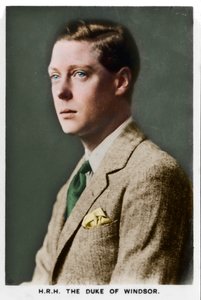HRH The Duke of Windsor, 1937 by Unbekannt