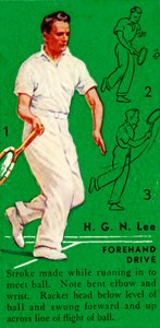 H. G. N. Lee - Forehand Drive, c1935 by Unbekannt