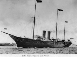 H.M. Yacht Victoria and Albert, 1900