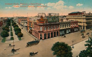 Habana: Prado, Neptuno y Hotel Plaza. Prado, Central Park and Plaza Hotel