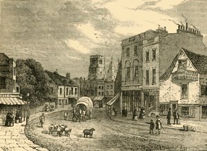 Hackney, Looking Towards the Church