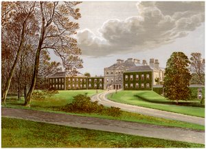 Haddo House, Aberdeenshire, home of the Earl of Aberdeen, c1880 by Unbekannt