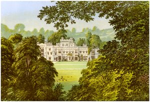 Hampton Court, Herefordshire, Home of the Arkwright Family by Unbekannt
