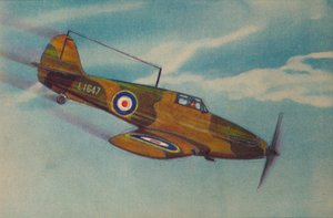 Hawker Hurricane Fighter Monoplane by Unbekannt