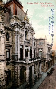 Headquarters of the Jockey Club, Calle Florida, Buenos Aires, Argentina, early 20th century by Unbekannt