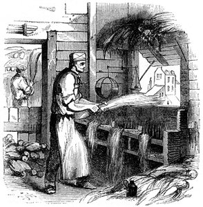 Heckling Hemp, 1866