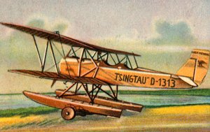Heinkel HD 24 W Tsingtau Seaplane by Unbekannt