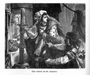 Helene Kottannerin Steals the Royal Crown of Saint Stephen in 1440 from Pictorial History of the World