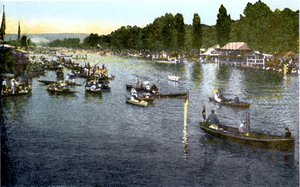 Henley Regatta, Oxfordshire, 20th Century by Unbekannt