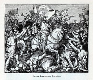 Henry Proclaimed Emperor by Unbekannt