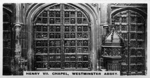 Henry VII Chapel, Westminster Abbey, London, c1920s
