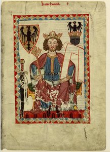 Henry VI 1165-1197, Holy Roman Emperor (from the Codex Manesse)
