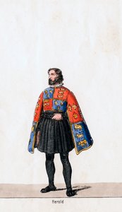Herald, costume design for Shakespeare