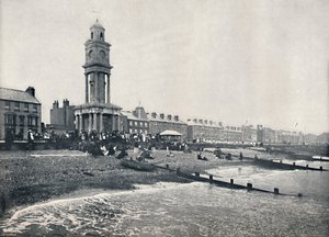 Herne Bay - The Front, Showing Clock Tower by Unbekannt