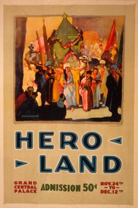 Hero Land Poster, New York by Unbekannt