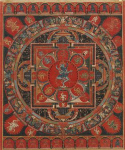 Hevajra Mandala by Unbekannt