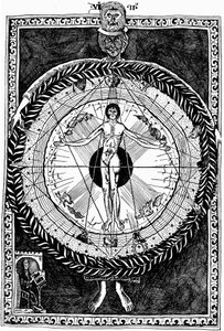 Hildegard of Bingen 1098-1179, German abbess and mystic by Unbekannt
