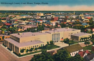 Hillsborough County Court House, Tampa, Florida, c1940s