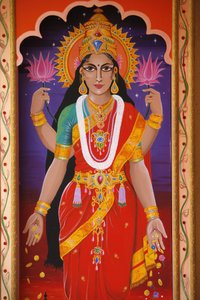 Hindu Goddess Laxmi, London, United Kingdom by Unbekannt