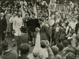 His Majesty at His Boys Camp at Southwold