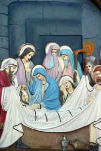 St Philip Church (Huyen Sy Church). Burial of Jesus. Ho Chi Minh City, Vietnam by Unbekannt