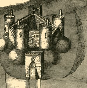 Holt Castle, in 1610 by Unbekannt