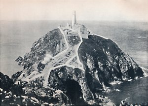 Holyhead - The South Stack, Lighthouse, 1895