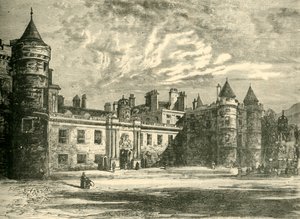 Holyrood Palace, Edinburgh by Unbekannt