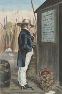 Homeward Bound, New York, ca. 1860 by Unbekannt