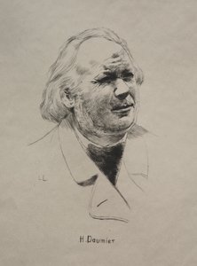 Honoré Daumier by Unbekannt