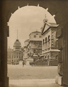 Horse Guards Parade Framed in the Archway of Treasury Passage, c. 1935