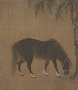 Horse and Willow Tree, early 15th century by Unbekannt