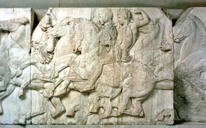 Horsemen from the Parthenon Frieze by Unbekannt