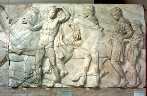 Horsemen from the Parthenon Frieze by Unbekannt