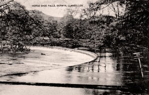 Horseshoe Falls on the River Dee, Near Llangollen, Wales, Early 20th Century