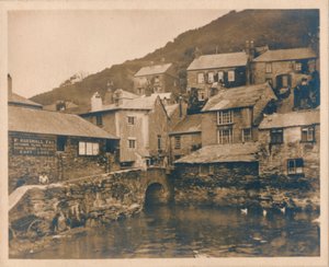 House on Props - Polperro by Unbekannt
