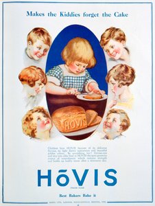 Hovis bread advert, 1928