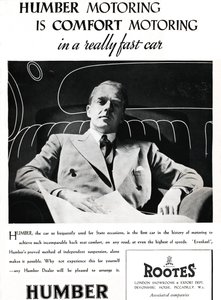 Humber Motoring is Comfort Motoring in a Really Fast Car by Unbekannt