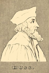 Huss, c1369-1415, 1830 by Unbekannt