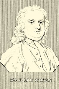 I. Newton, 1642-1727, 1830 by Unbekannt