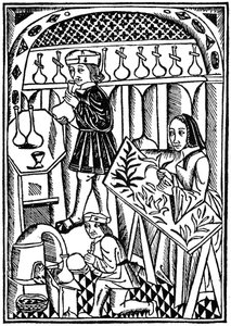 Illustration from Le Proprietaire des Choses, 1500