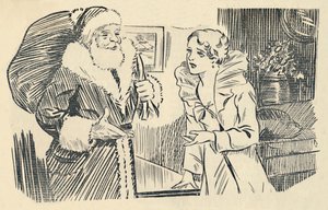 Illustration from The Mystification of Santa Claus by Unbekannt