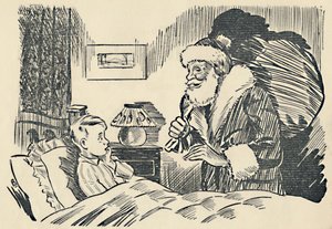 Illustration from The Mystification of Santa Claus by Unbekannt