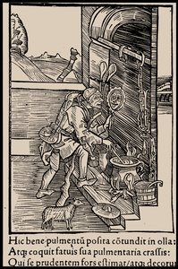Illustration to the Book Ship of Fools by Sebastian Brant