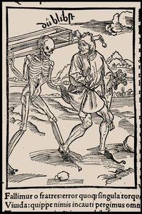 Illustration to the book Ship of Fools by Sebastian Brant, 1497 by Unbekannt