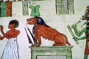 Image of the Egyptian deity Ammit