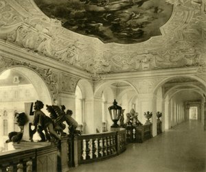 Imperial Staircase, St Florian Monastery, Sankt Florian, Upper Austria by Unbekannt